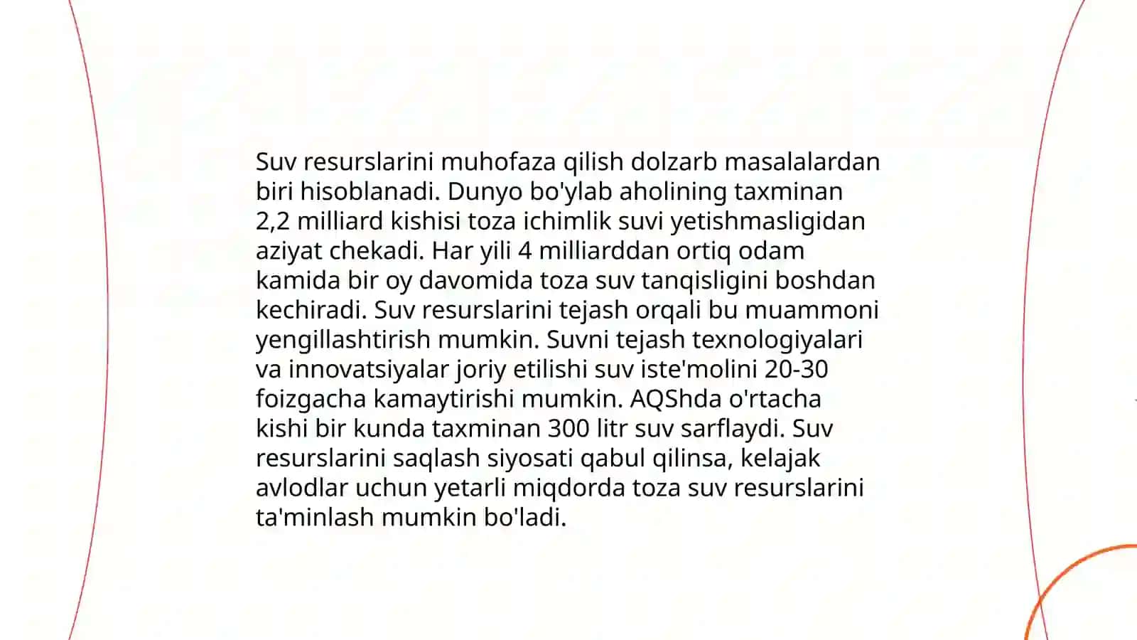 Ekologiya va tabiatni asrash 4