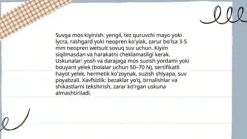 Suvda oynaladigan harakatli o'yinlar orgatish 4