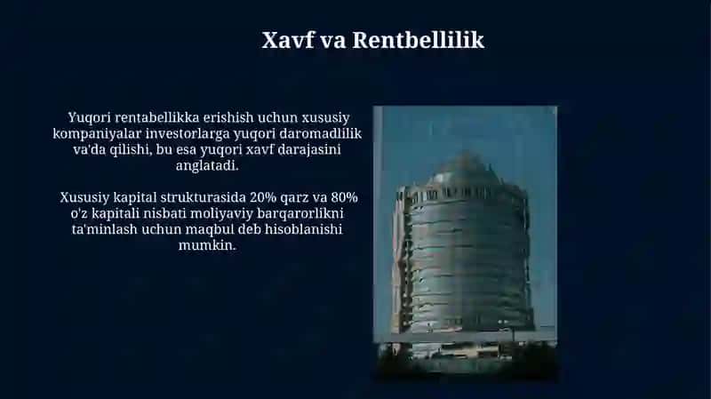 Xususiy kapital tarkibi 4