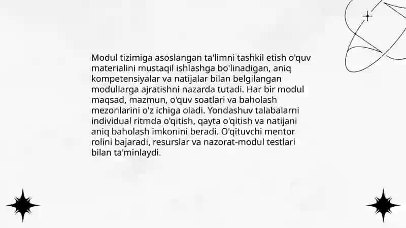 An'anaviy sinf uslubida ta'lim 4