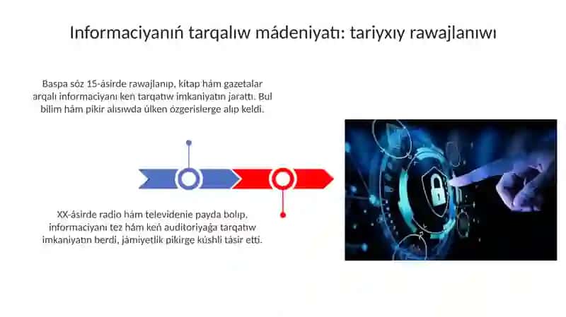 Mediamaydandainformaciyatarqatıw mádeniyatı 4