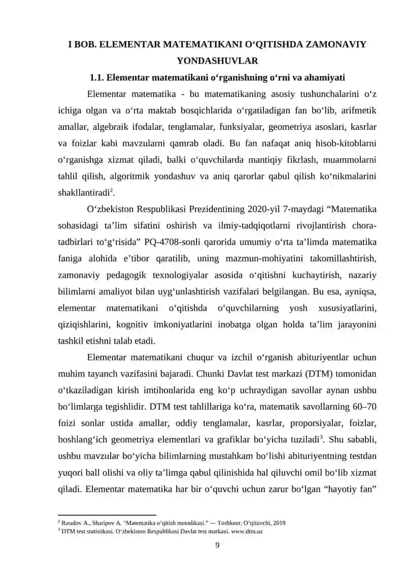 Matematika fanining rivojlanishi 4