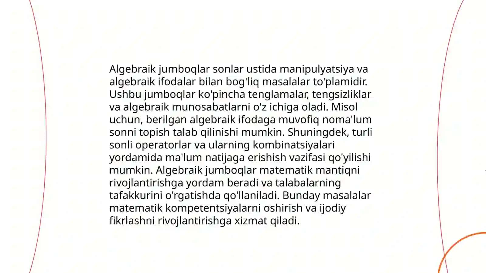 Matematik oʻyinlar 4