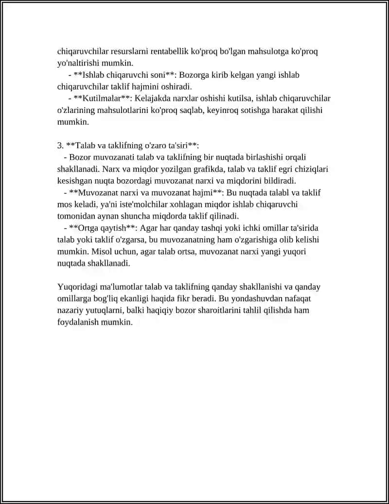 TALAB VA TAKLIF REFERAT 4