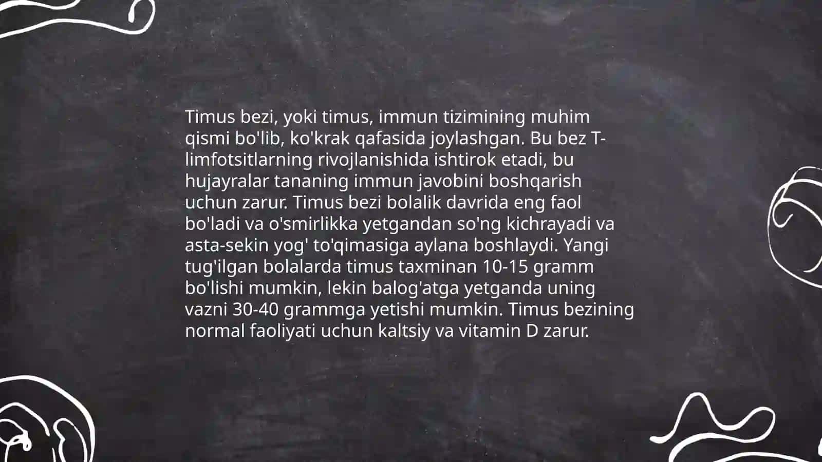 Immun tizimining markaziy organlari 4
