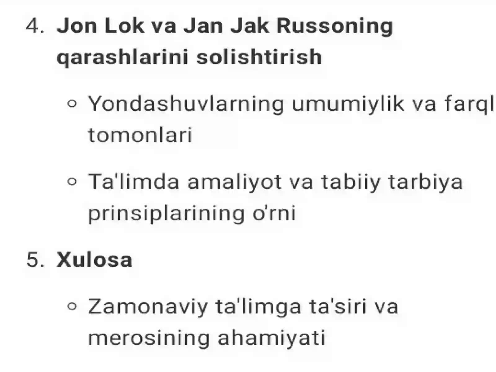 Jon Lokva Jan Jak Russolarning Ilmiy Merosi da Pedagogik Qarashlari 4
