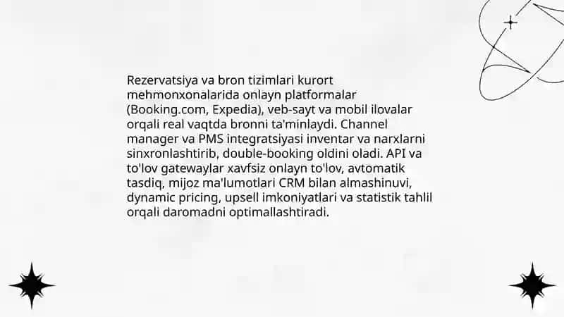 Kurort mehmonxonalar faoliyati 4