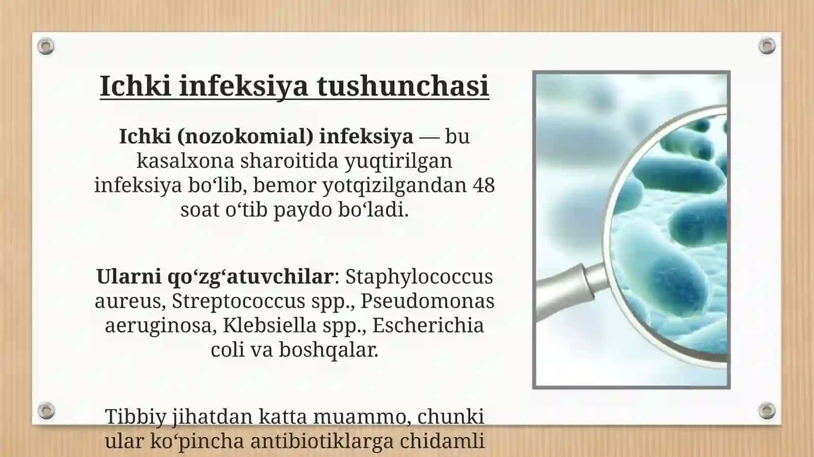 Kasalxonadagi ichki infeksiyalar 4