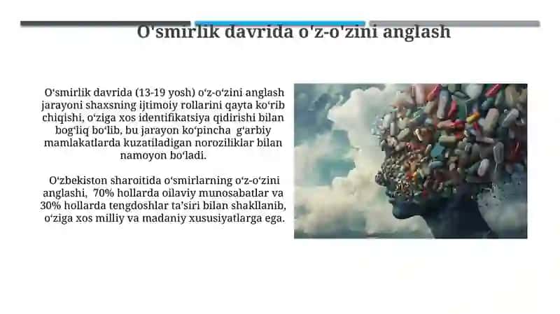 O'smirlik davrining psixik xususiyatlari 4