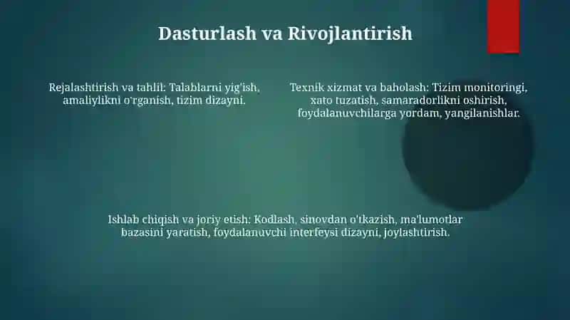 Axborot tizimlarining rivojlanish bosqichlari 4