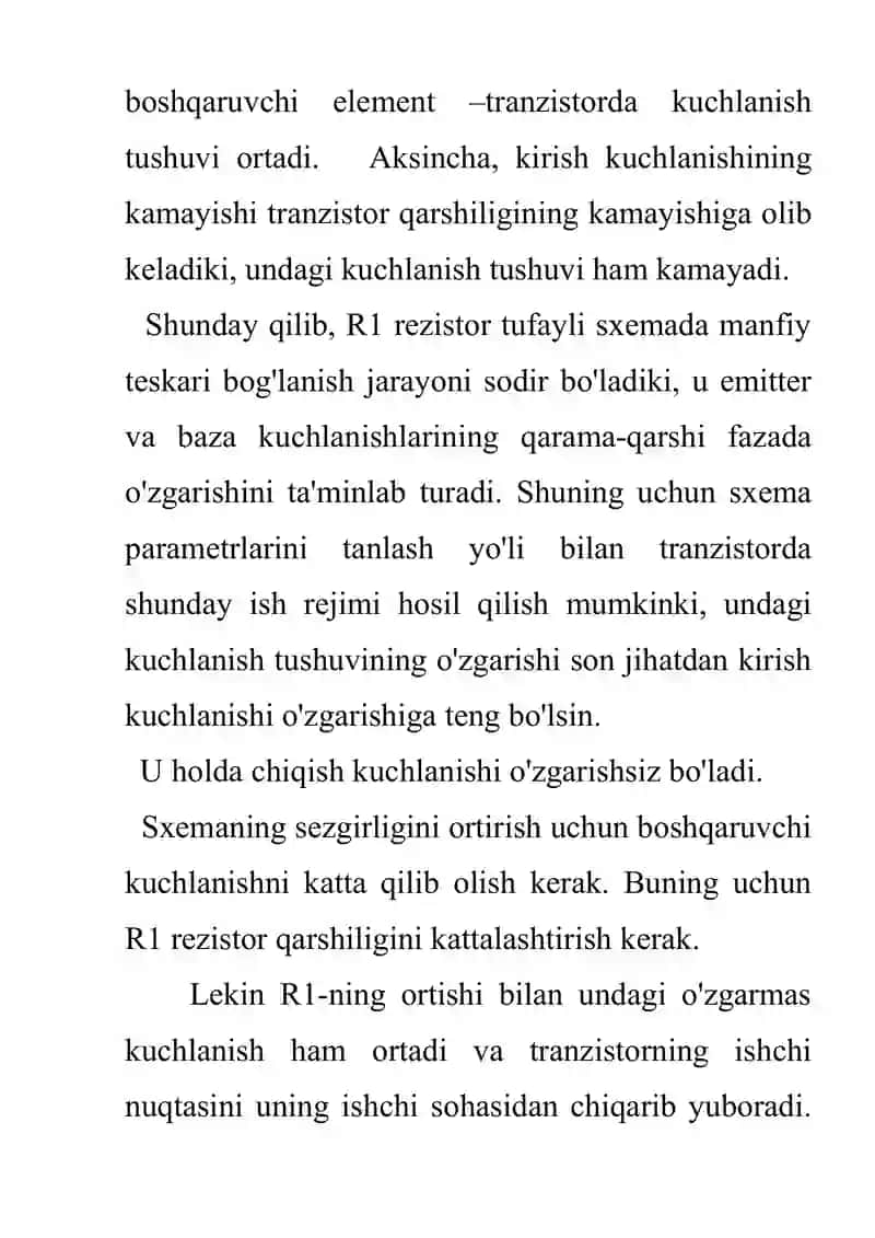 Stabilizatorlar va rezonans hodisalari 4