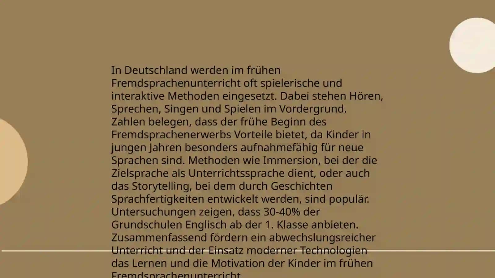 Frühes Fremdsprachenlernen 4