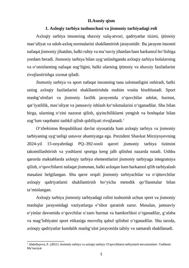 Jismoniy tarbiya jarayonida axloqiy tarbiya 4