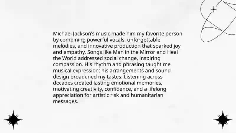 My Favorite Person Is Michael Jackson 4