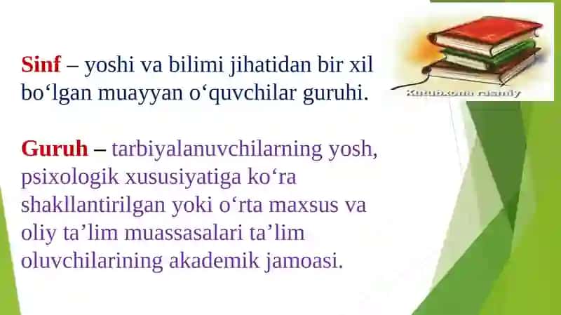 Sinf(guruh) jamoasining tarbiyaviy imkoniyatlari 4