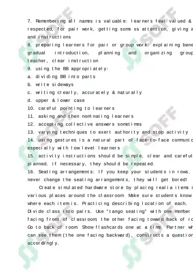 English Language Teaching Methods 5