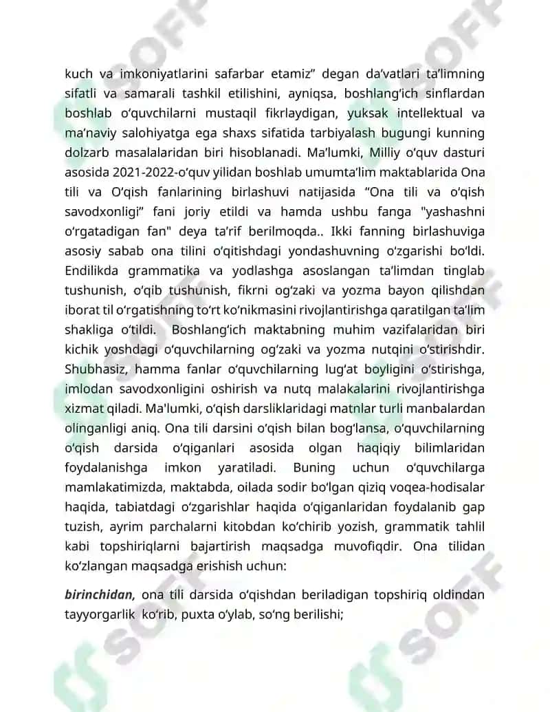 ÒQISH DARSLARIDA "OLTIN KUZ" MAVZUSINI ÒRGANISH. 5
