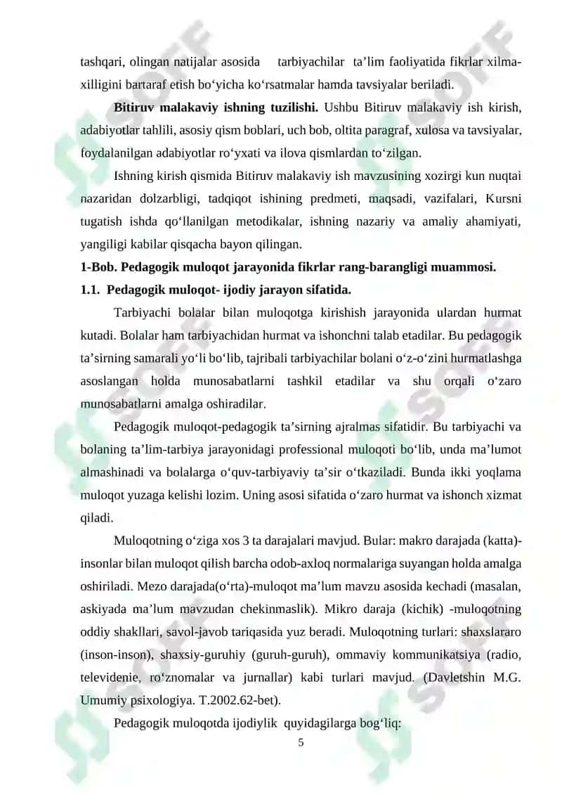 PEDAGOGIK  MULOQOT VA SHAXSLARARO ZIDDIYATLAR 5