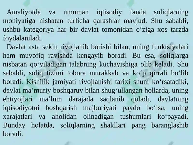 SOLIQLAR VA SOLIQQA TORTISH 5