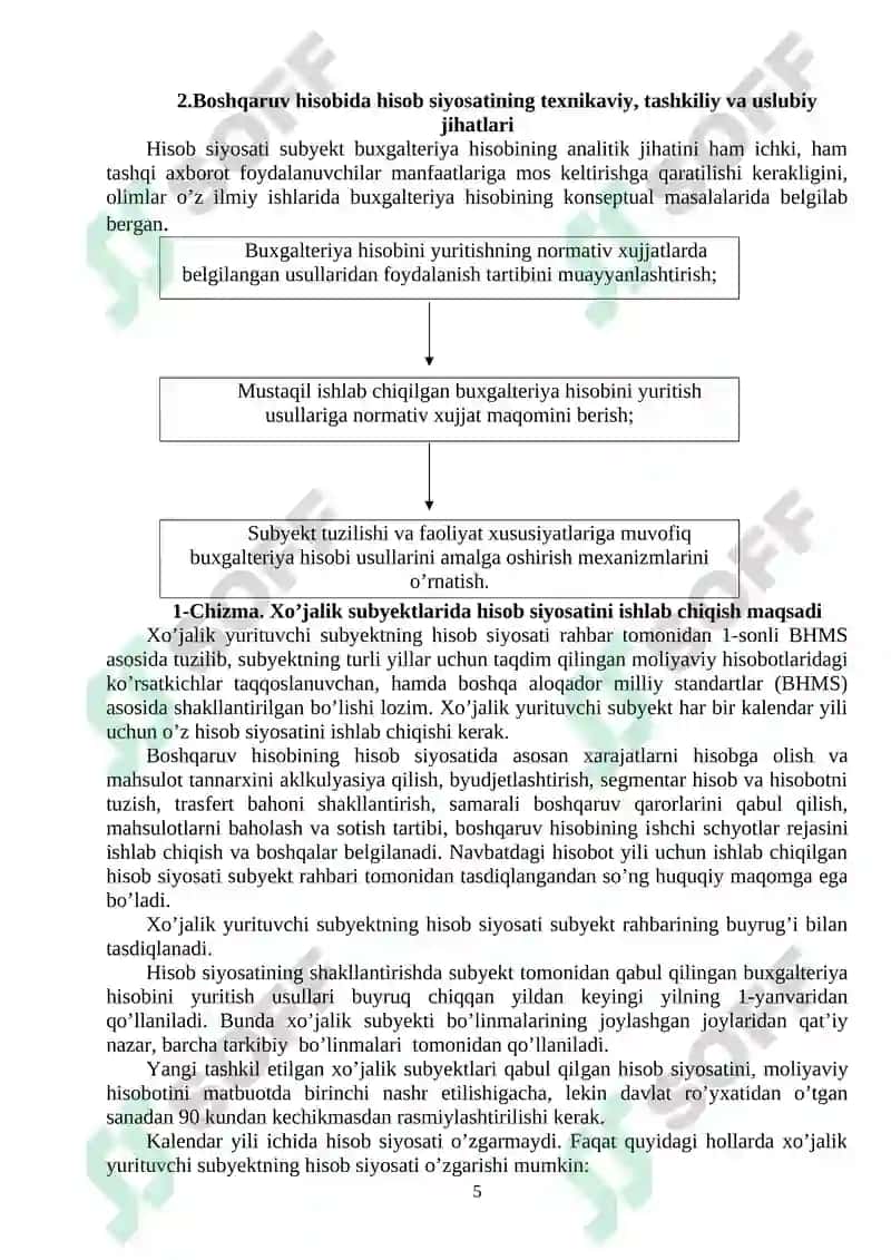 Hisob siyosati 5