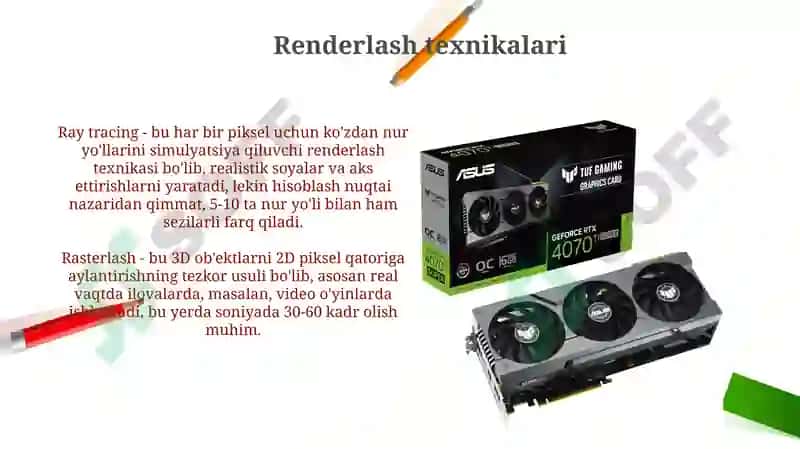 Kompyuter grafikasi va tasvirni qayta ishlash 5