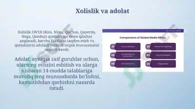 Axloqiy tamoyillarning ta'rifi 5