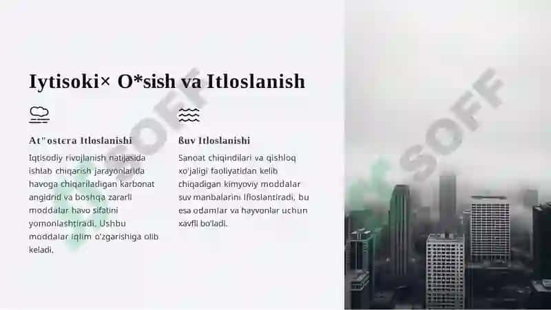 Yashili iqtisodiyot 5