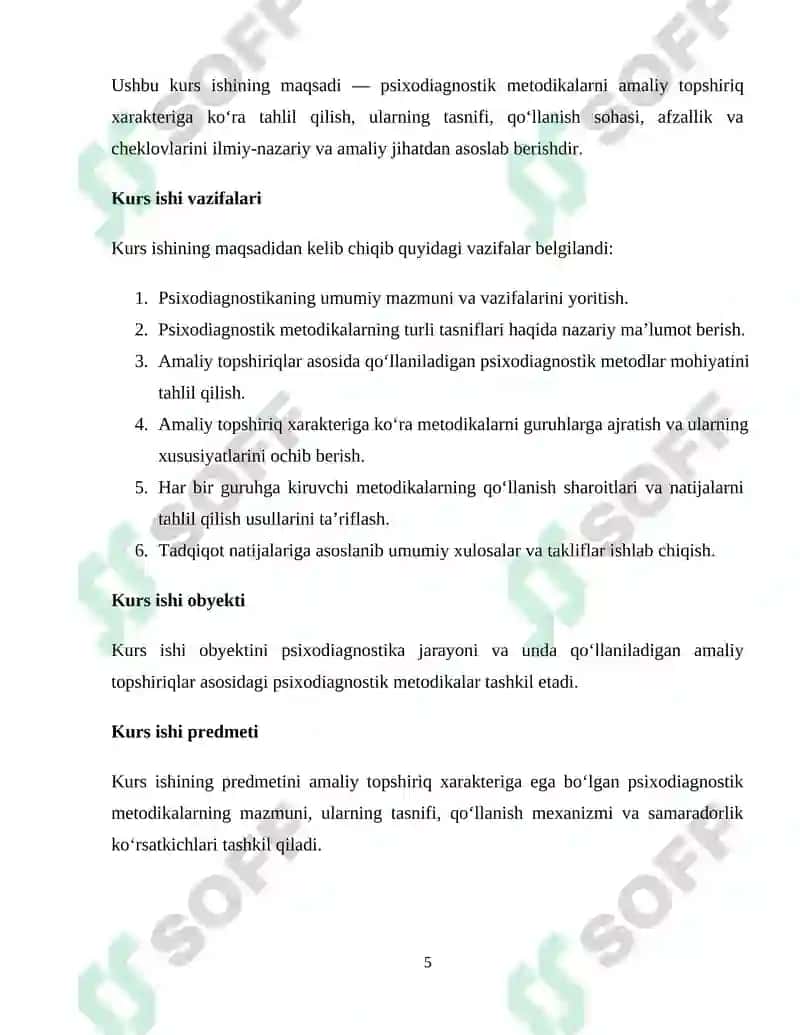 Psixodiagnostik metodikalar klassifikatsiyasi 5
