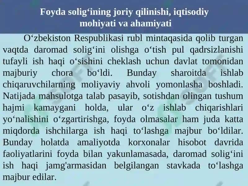 Foyda solig‘i 5