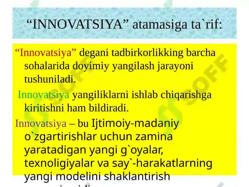 Milliy Innovatsion Tizim 5