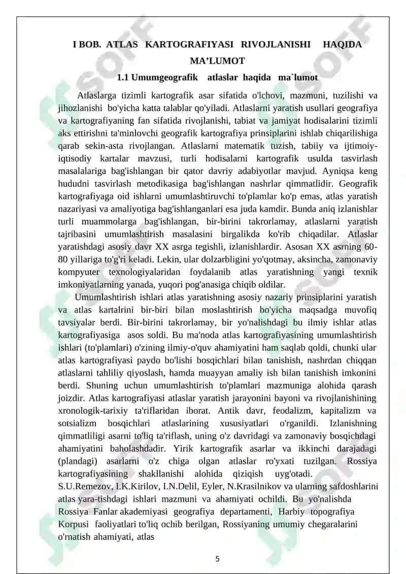 ATLAS KARTOGRAFIYASINING RIVOJLANISH TARIXI 5