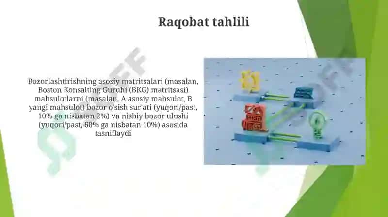 Marketing rejasini tuzish asoslari 5