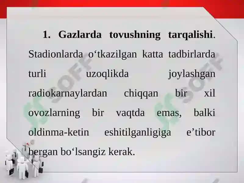 Tovushning tarqalishi 5