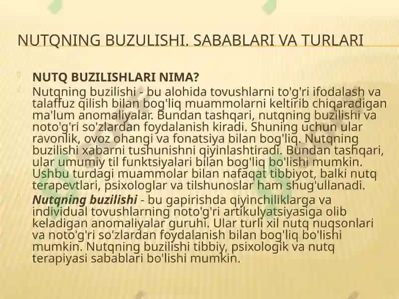Mahalliy miya jarohatlanishida nutqning buzilishi 5