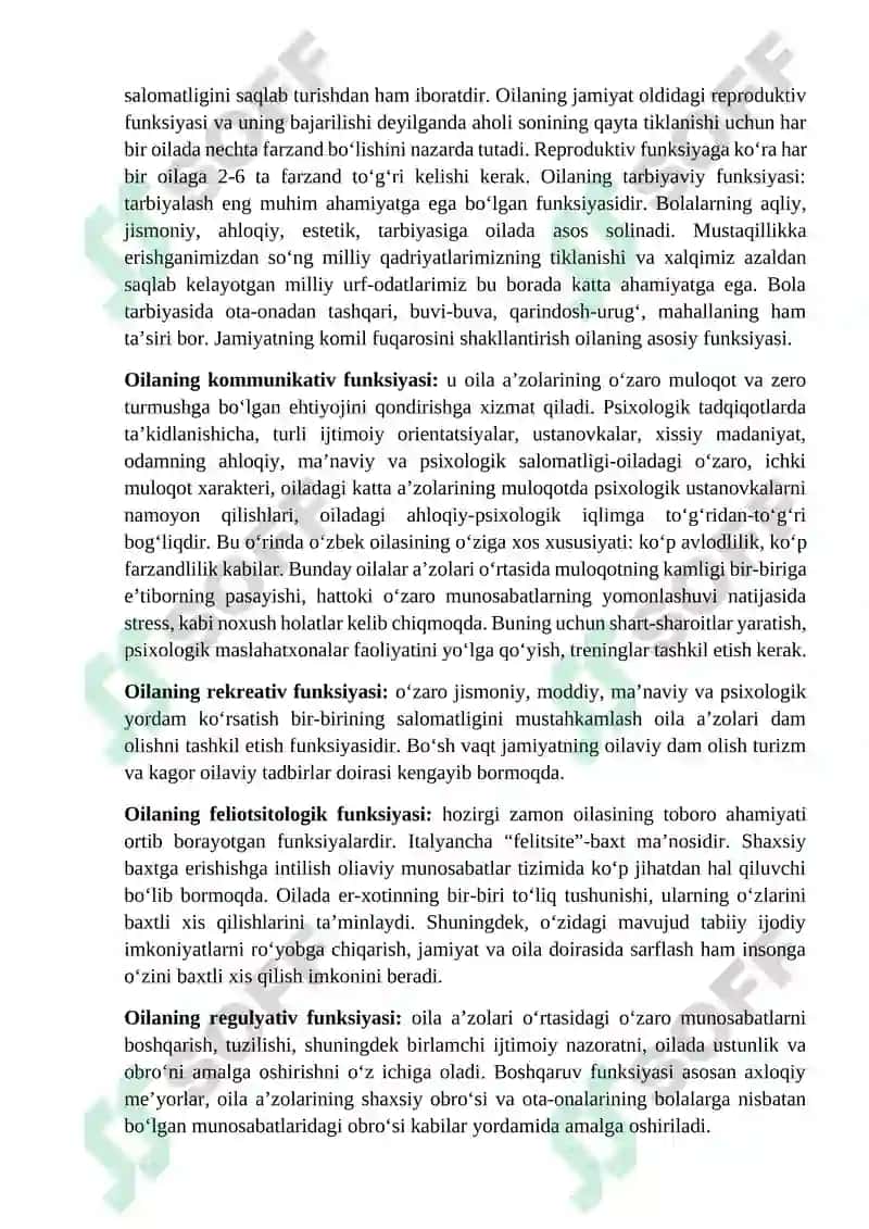 Sotsial psixologiya fanidan mustaqil ish 5