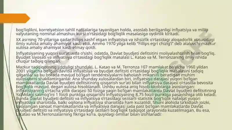 Dinamik makro iqtisodiyot 5