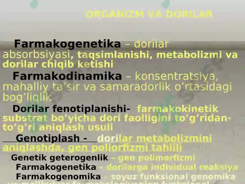 FARMAKOGENETIKAVA BIORITM 5