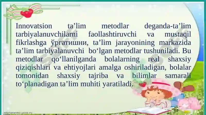 Innovatsion ta'lim metodlari 5