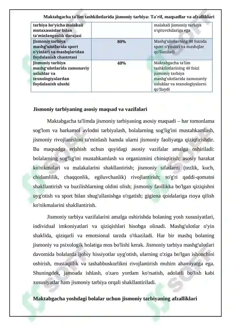 Maktabgacha ta'lim tashkilotlarida jismoniy tarbiya 5