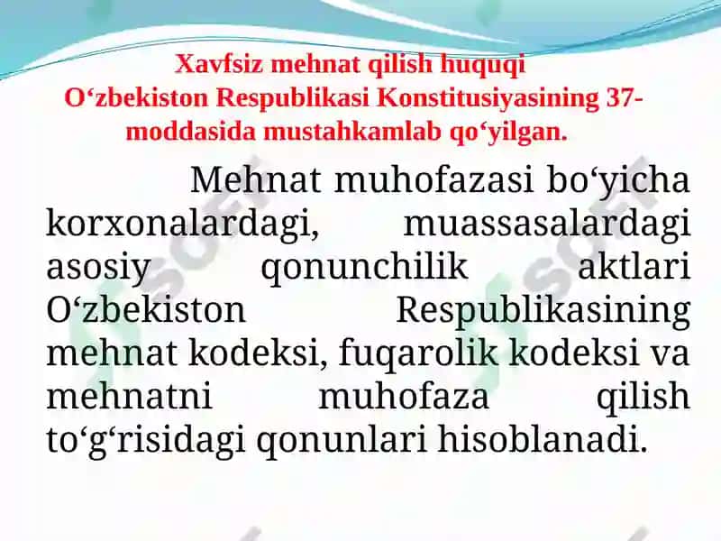 Mehnat muhofazasi 5