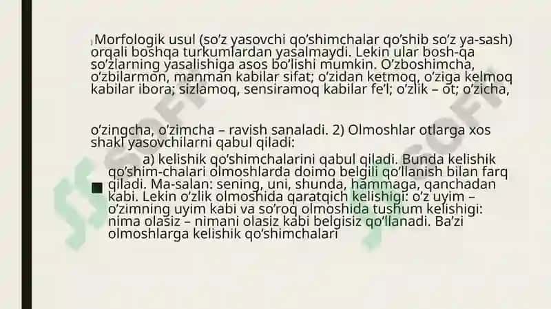 Olmosh soʻz turkumi 5