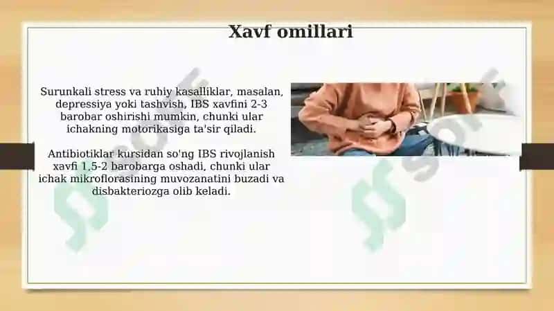 Ichak ta’sirlanish sindromi 5