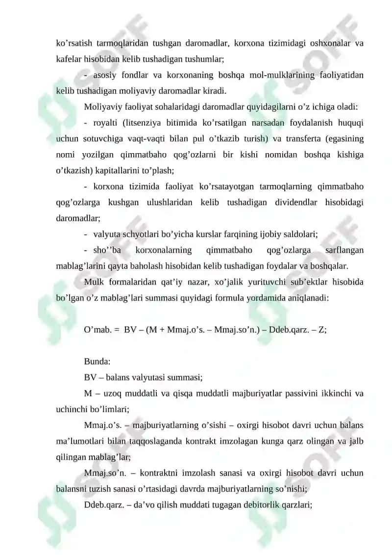 Kichik biznes moliyasi 5