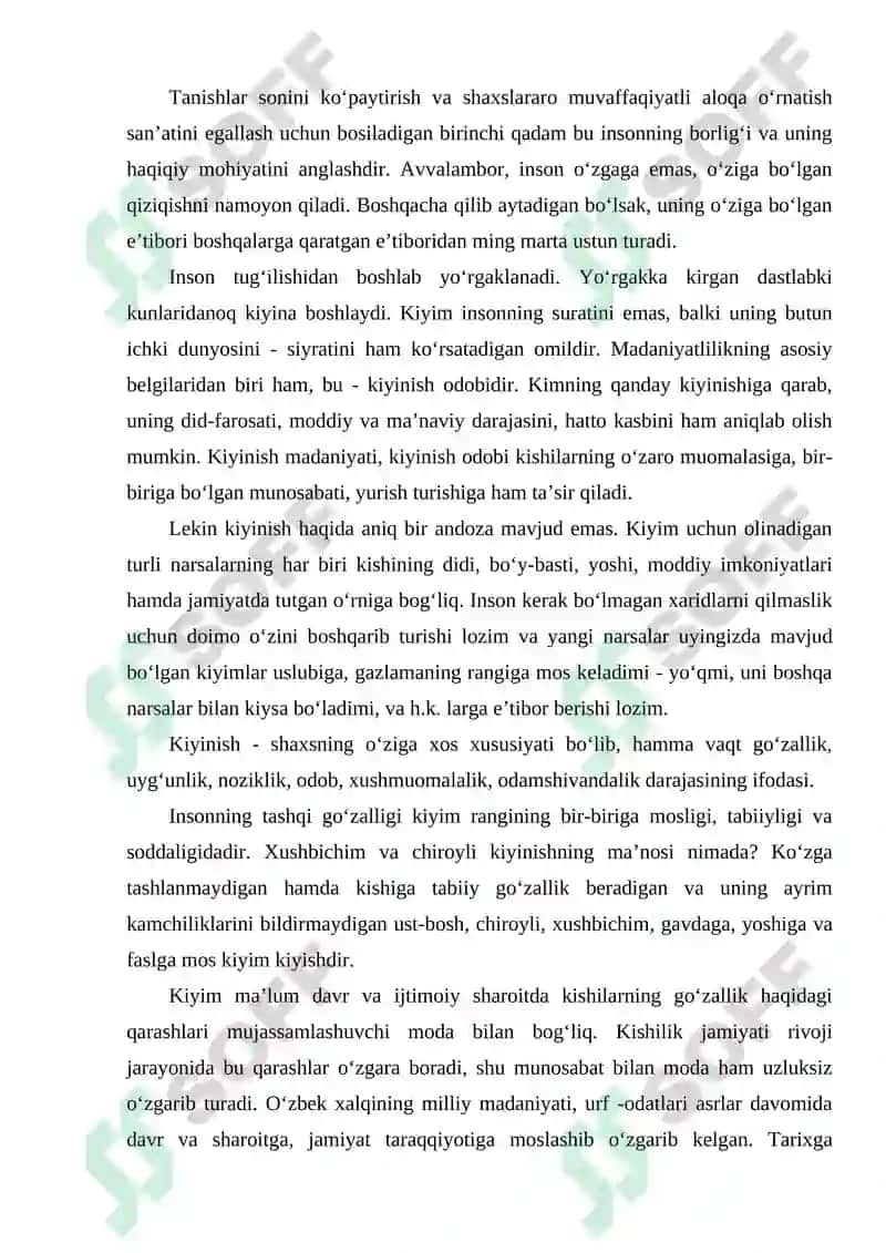Estetik madaniyat va tashqi ko‘rinish 5