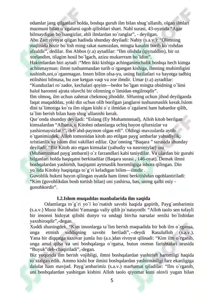 ALLOMALAR DIN TOG`RISIDA 5