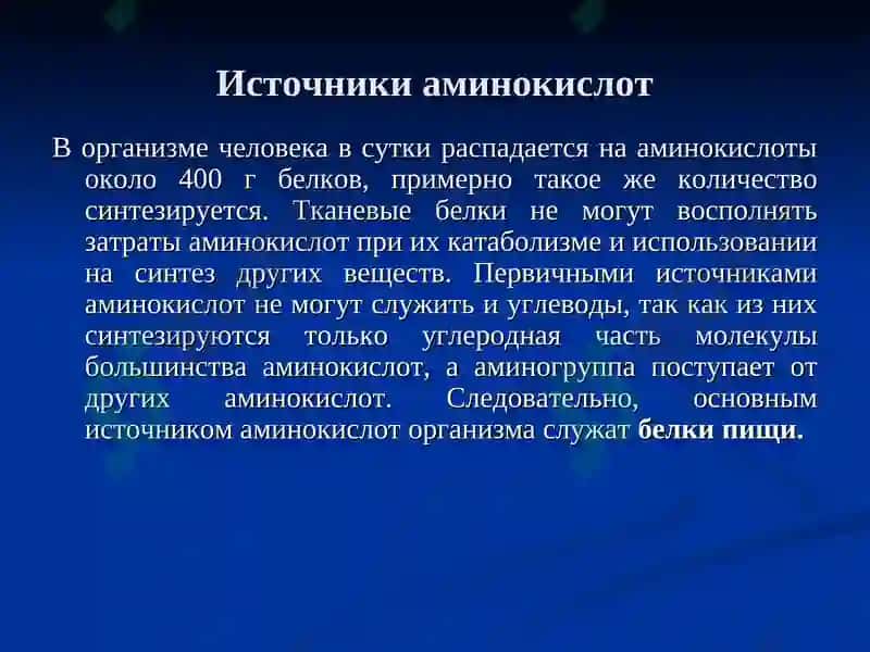 Обмен белков и аминокислот 5
