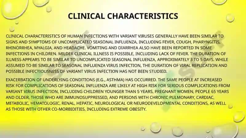 Swine and avian influenza and their current problems 5