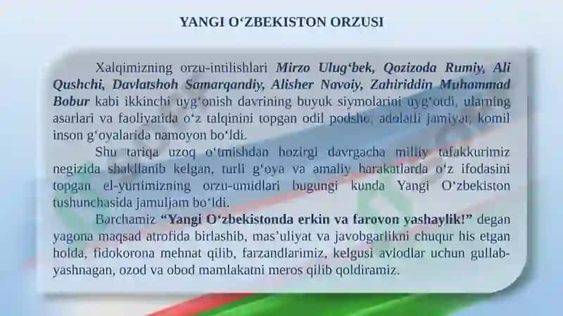 Yangi O‘zbekiston strategiyasi 5