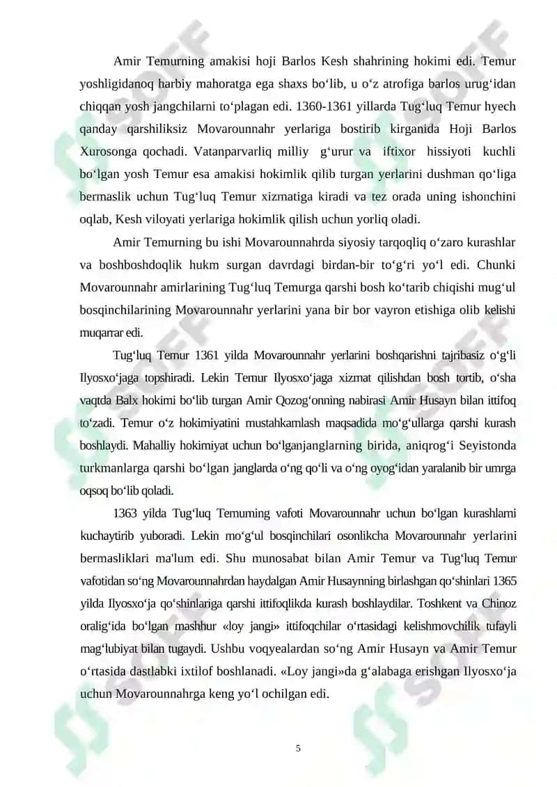 AMIR TEMUR TAJRIBALI SIYOSATCHI VA BUYUK DAVLAT ARBOBI 5