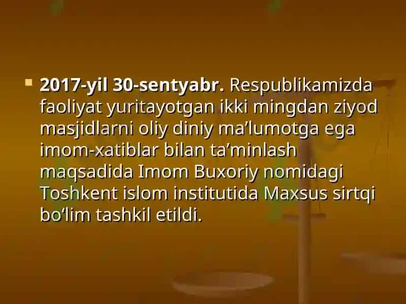 Toshkent islom instituti 5